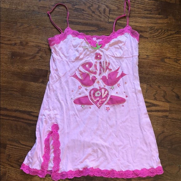 PINK Victoria's Secret Other - VS PINK Pajama Dress PINK Victoria's Secret Other - VS PINK Pajama Dress
